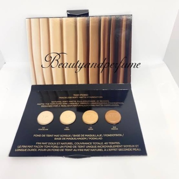 New!Tom Ford Soft Matte Foundation Samples:Hyarulonic Acid &but C & Microspheres - Picture 12 of 15